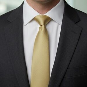 Van Heusen Elegant Gold Tie